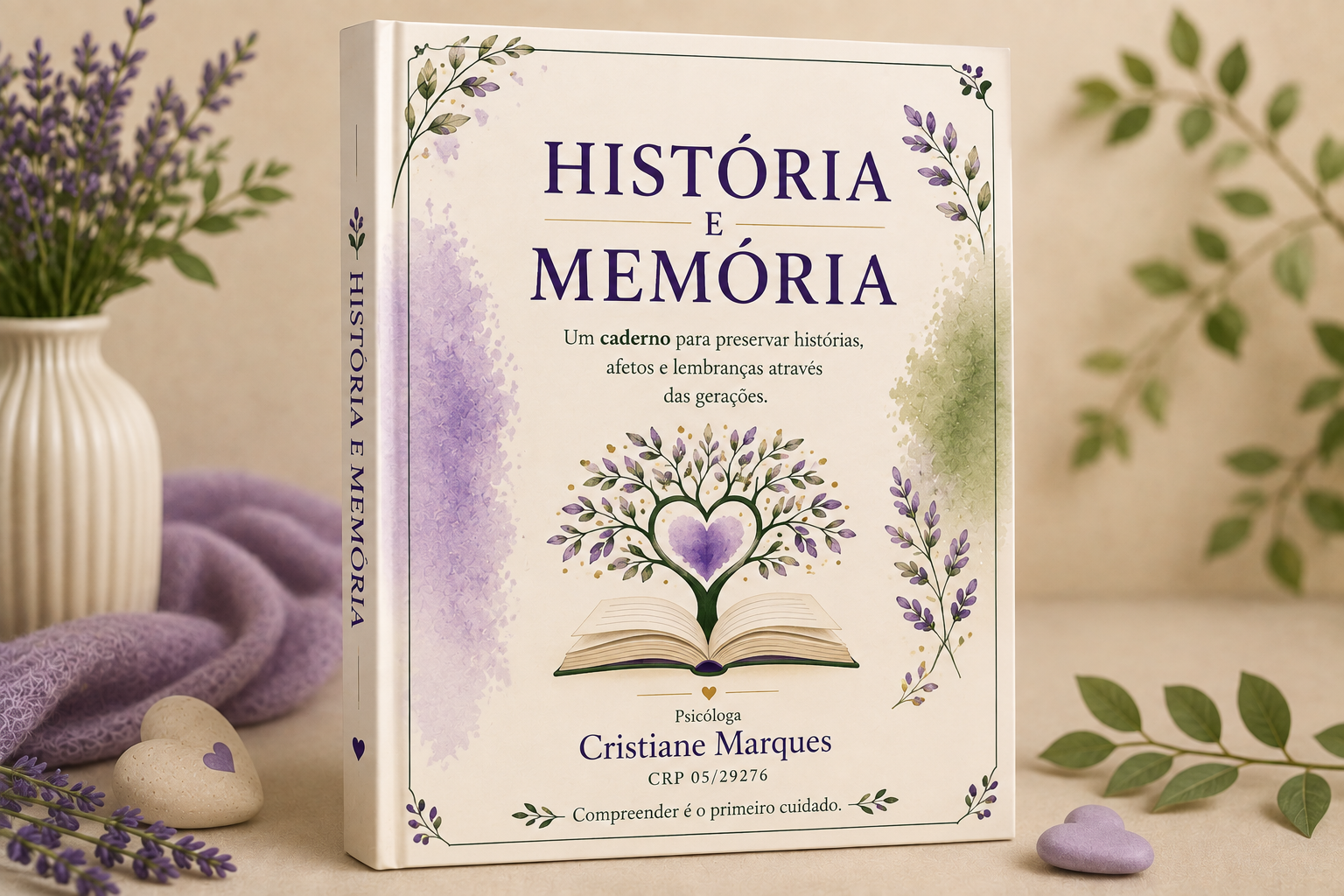 Mockup do material História e Memória